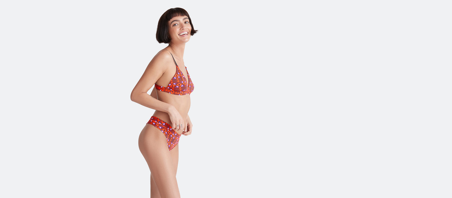 UltraModal™ FeelFree Thong | GeoStripe