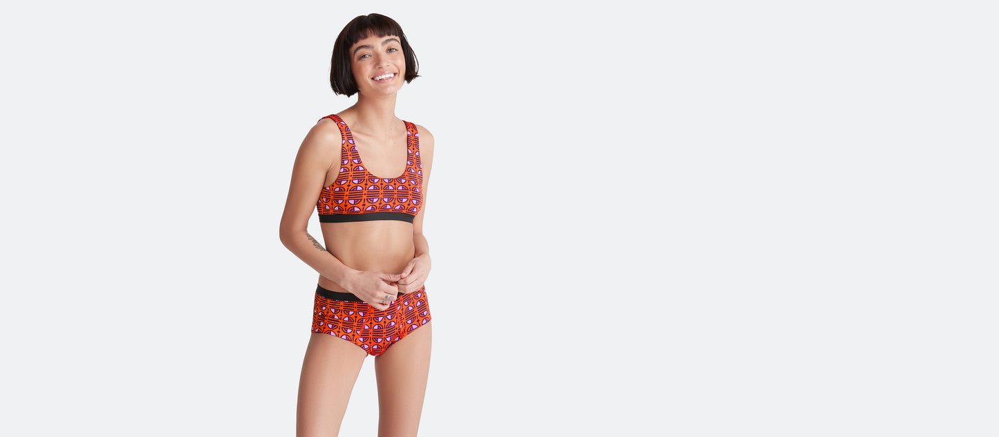 UltraModal™ Core Scoop Bralette | GeoStripe
