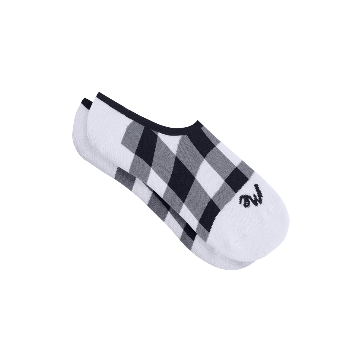 Heritage No Show Sock | Gingham Plaid