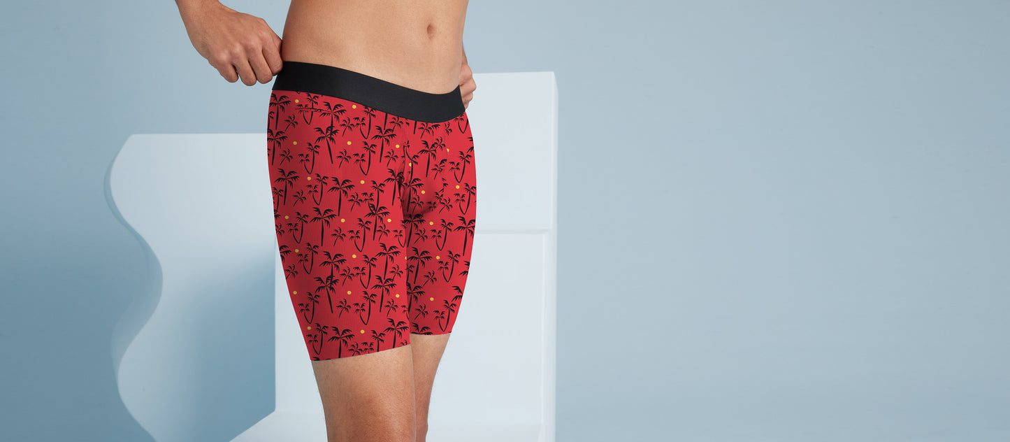 MoveMe Long Boxer Brief w/ Fly | Palm