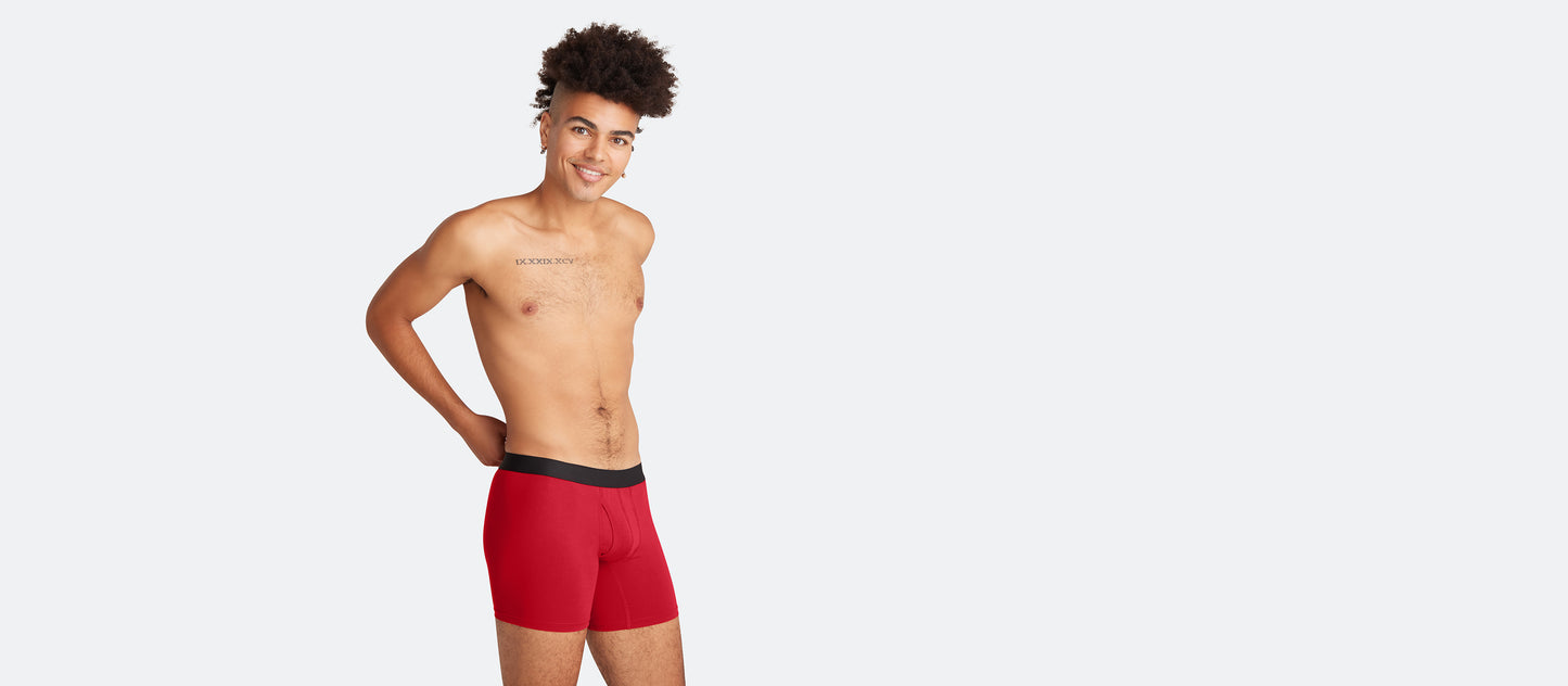 UltraModal™ Core Boxer Brief w/ Fly | Goji Berry