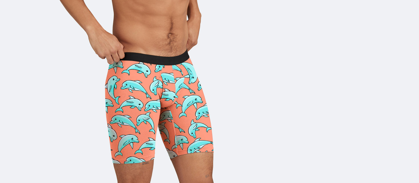 UltraModal™ Core Long Boxer Brief w/ Fly | Bottlenoses