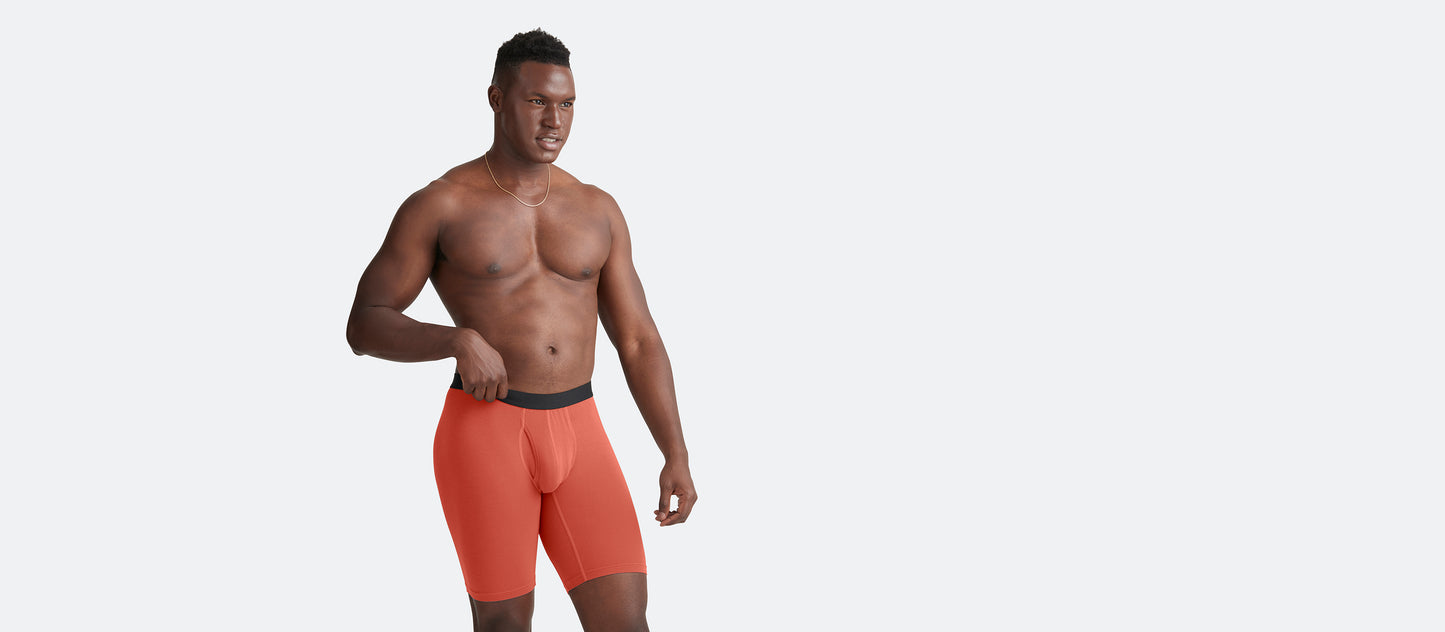 UltraModal™ Core Long Boxer Brief w/ Fly | Papaya