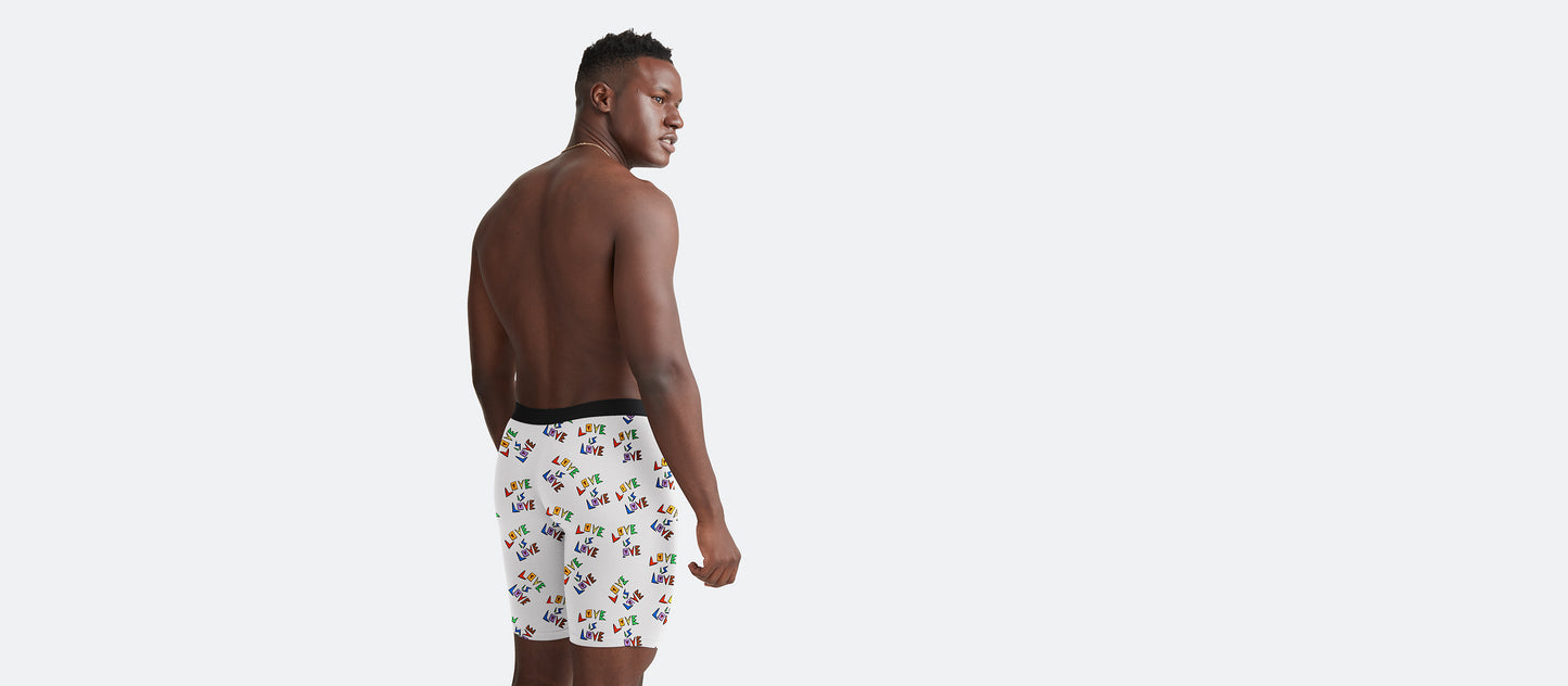 UltraModal™ Core Long Boxer Brief w/ Fly | Love is Love 2.0