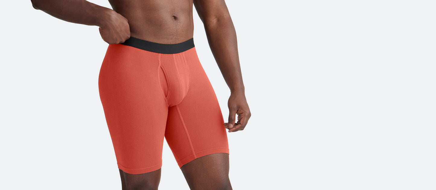 UltraModal™ Core Long Boxer Brief w/ Fly | Papaya