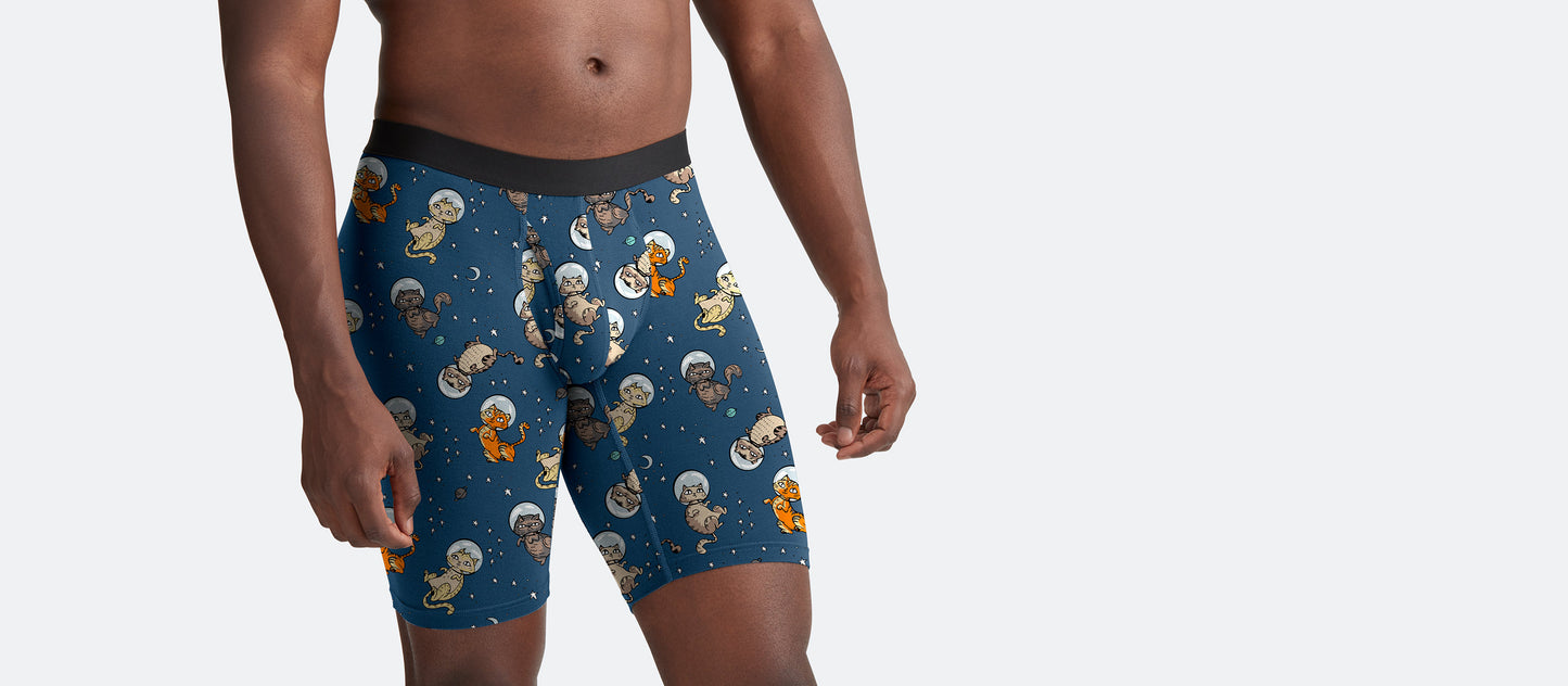 UltraModal™ Core Long Boxer Brief w/ Fly | Houston, We Have A Purr-oblem