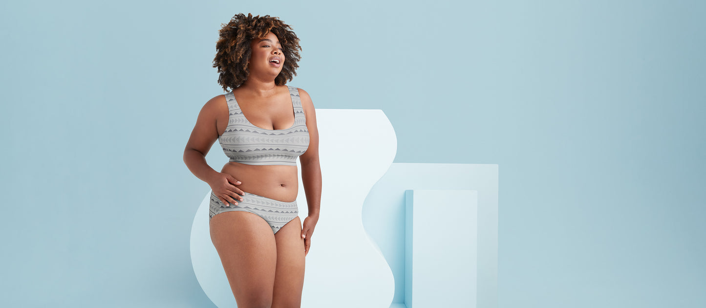 MoveMe Scoop Bralette | Arrows