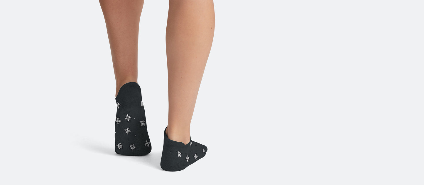 Heritage No Show Sock | Tail Lights