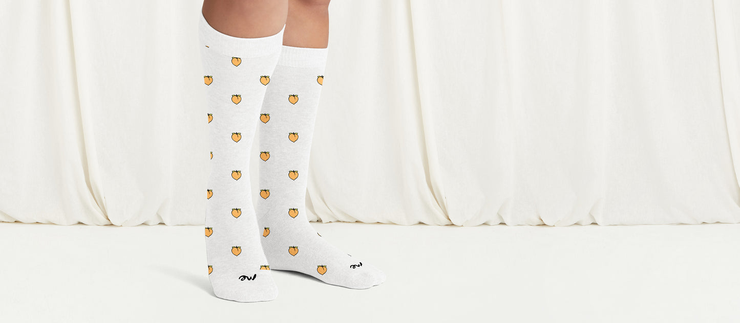 Heritage Crew Sock | Peaches