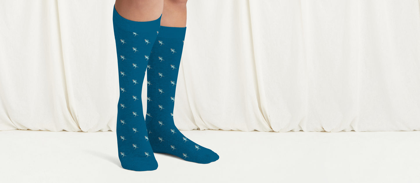 Heritage Crew Sock | Shark