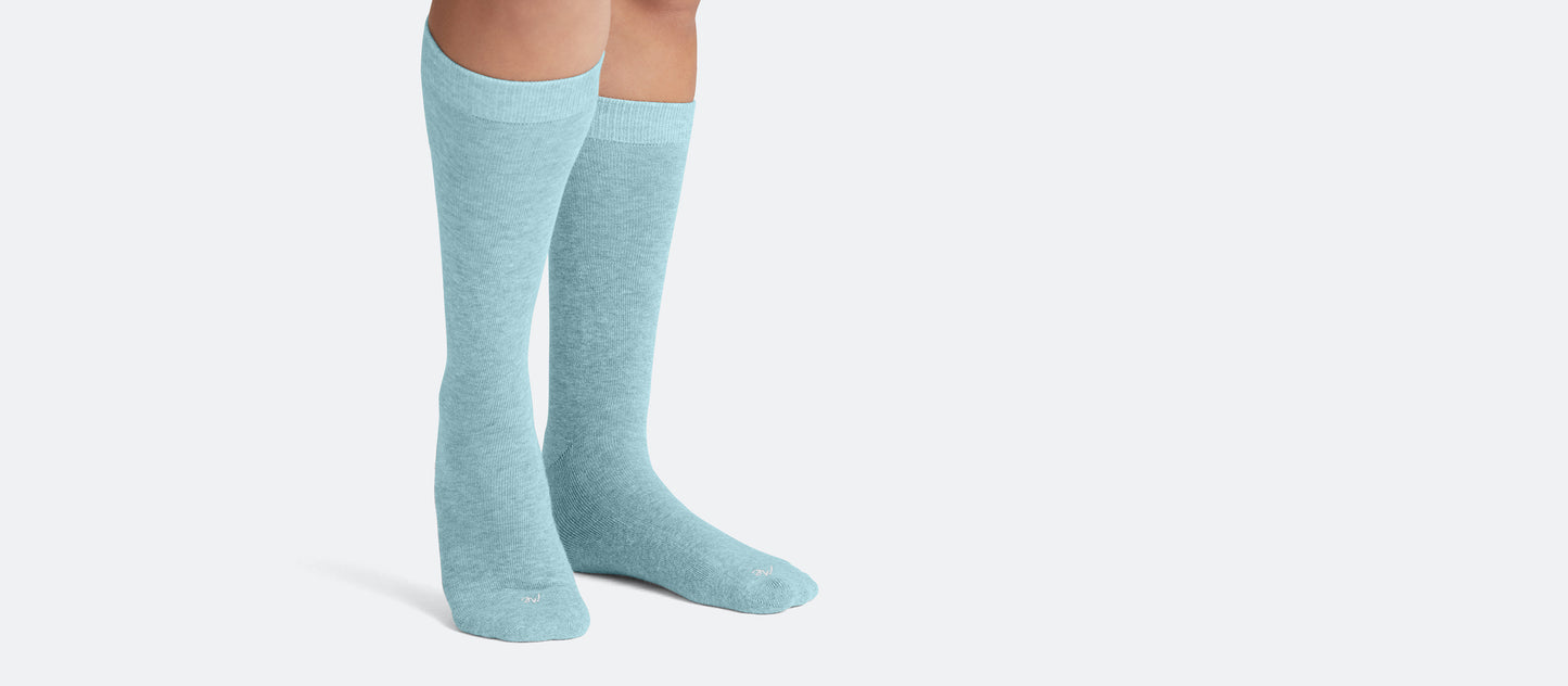 Heritage Crew Sock | Ice Blue