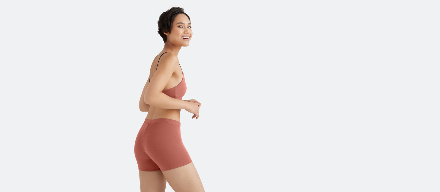 UltraModal™ FeelFree Boyshort | Red Rock