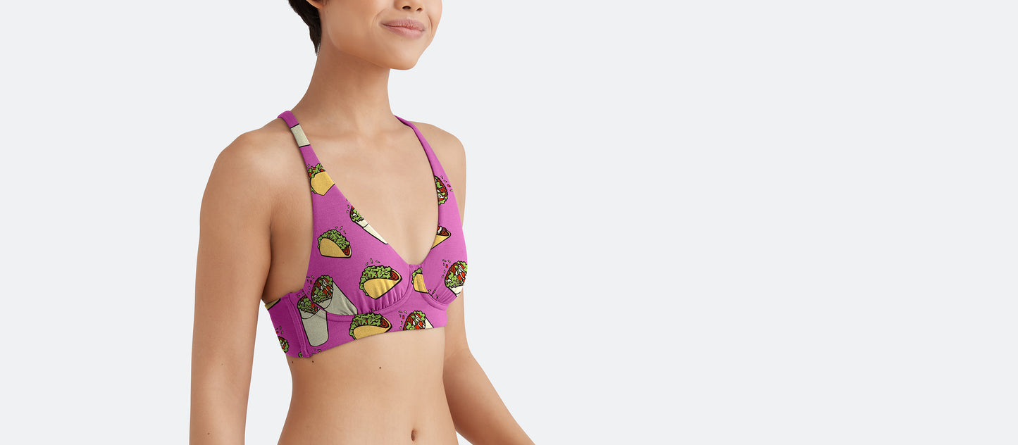 UltraModal™ FeelFree Longline Bralette | Taco ‘Bout It