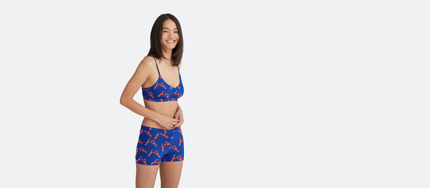 UltraModal™ FeelFree Ruched Bralette | Lobster Love