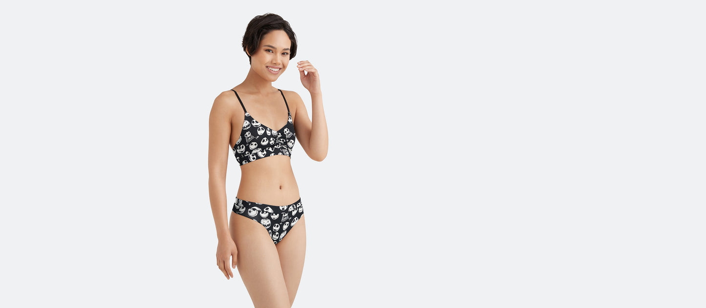 UltraModal™ FeelFree Ruched Bralette | Jack Skellington