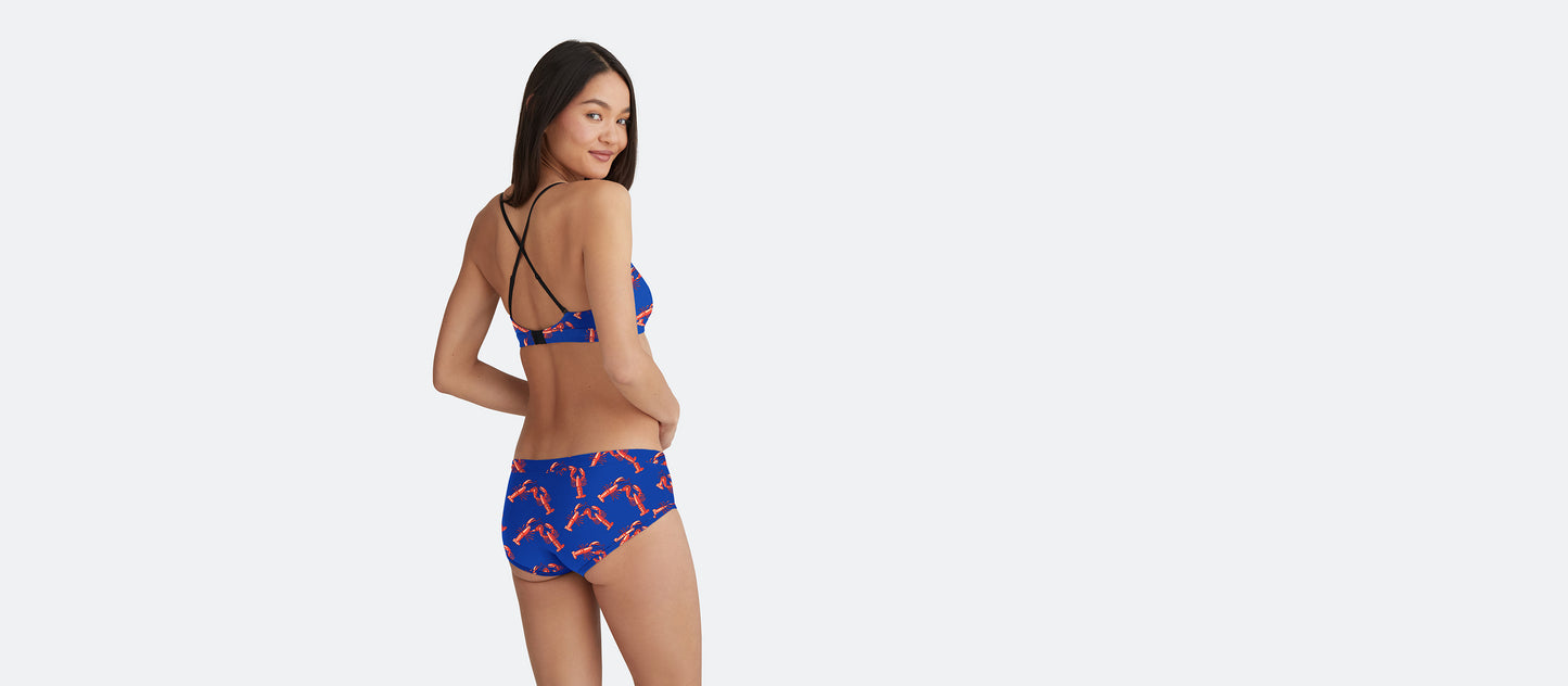 UltraModal™ FeelFree Ruched Bralette | Lobster Love
