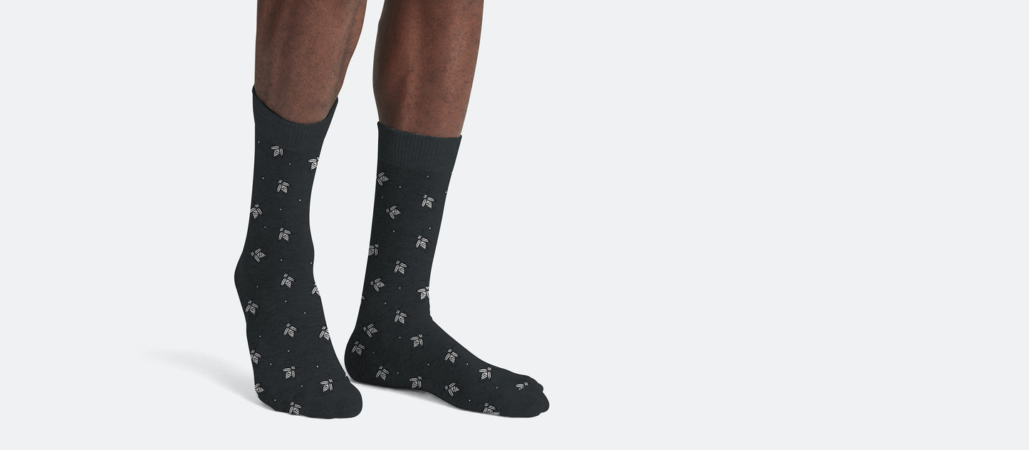 Heritage Crew Sock | Tail Lights