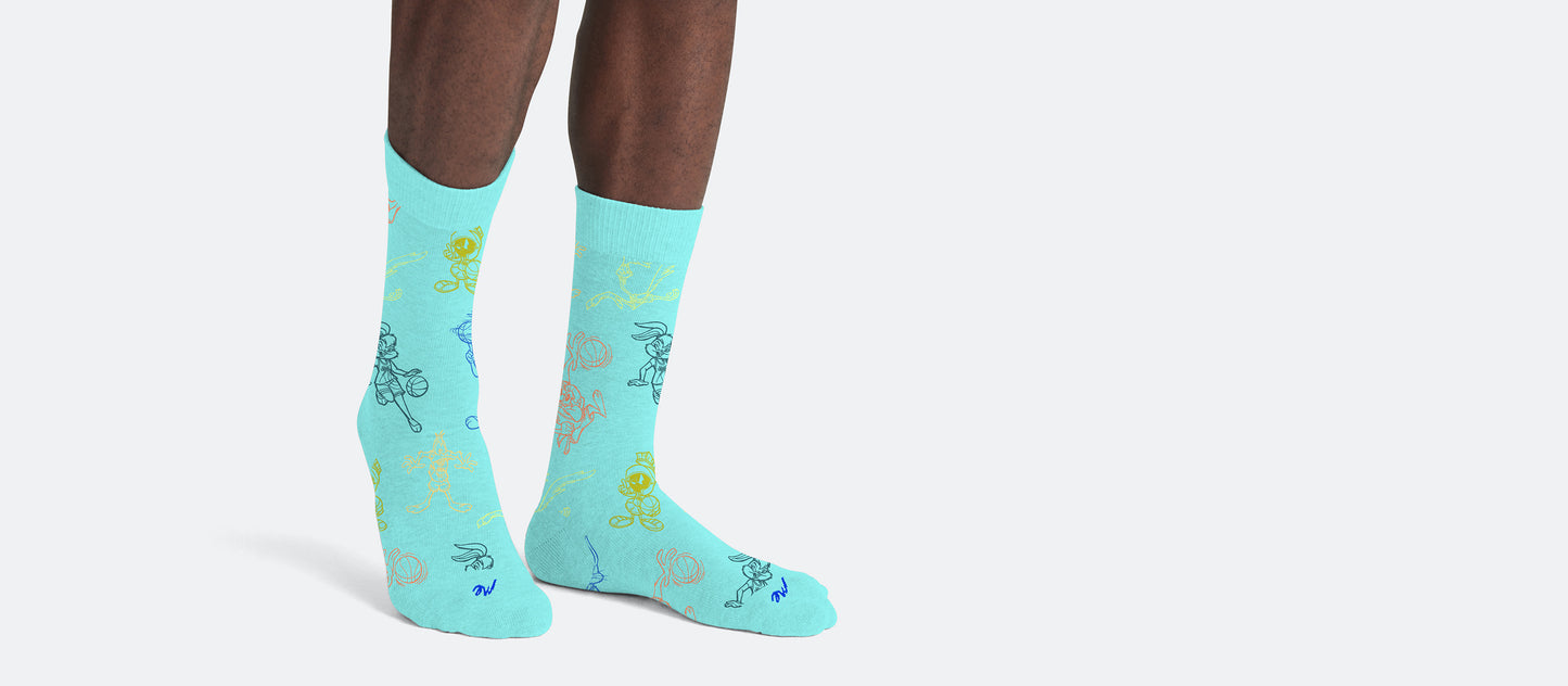 Heritage Crew Sock | Space Jam