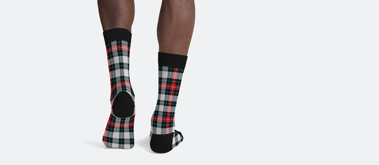 Heritage Crew Sock | Tartan Plaid