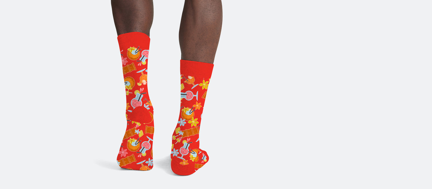 Heritage Crew Sock | Happy Hour