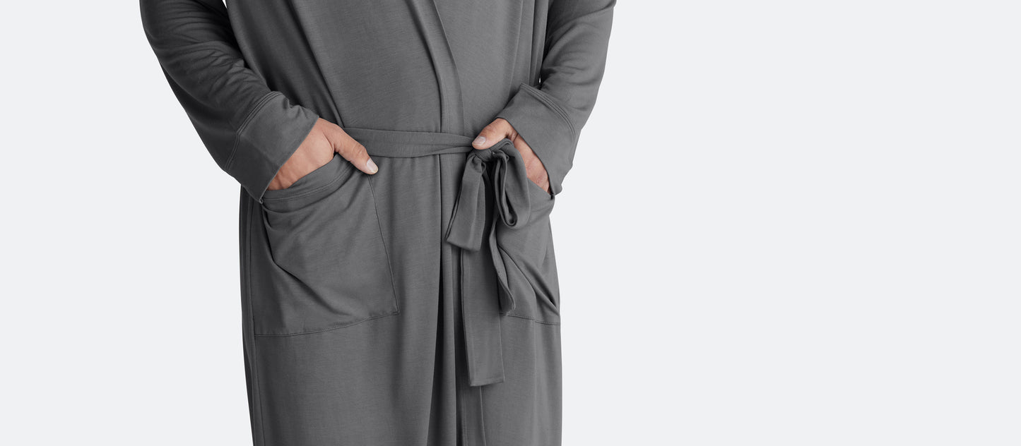 UltraModal™ Hooded Robe - Unisex | Grey