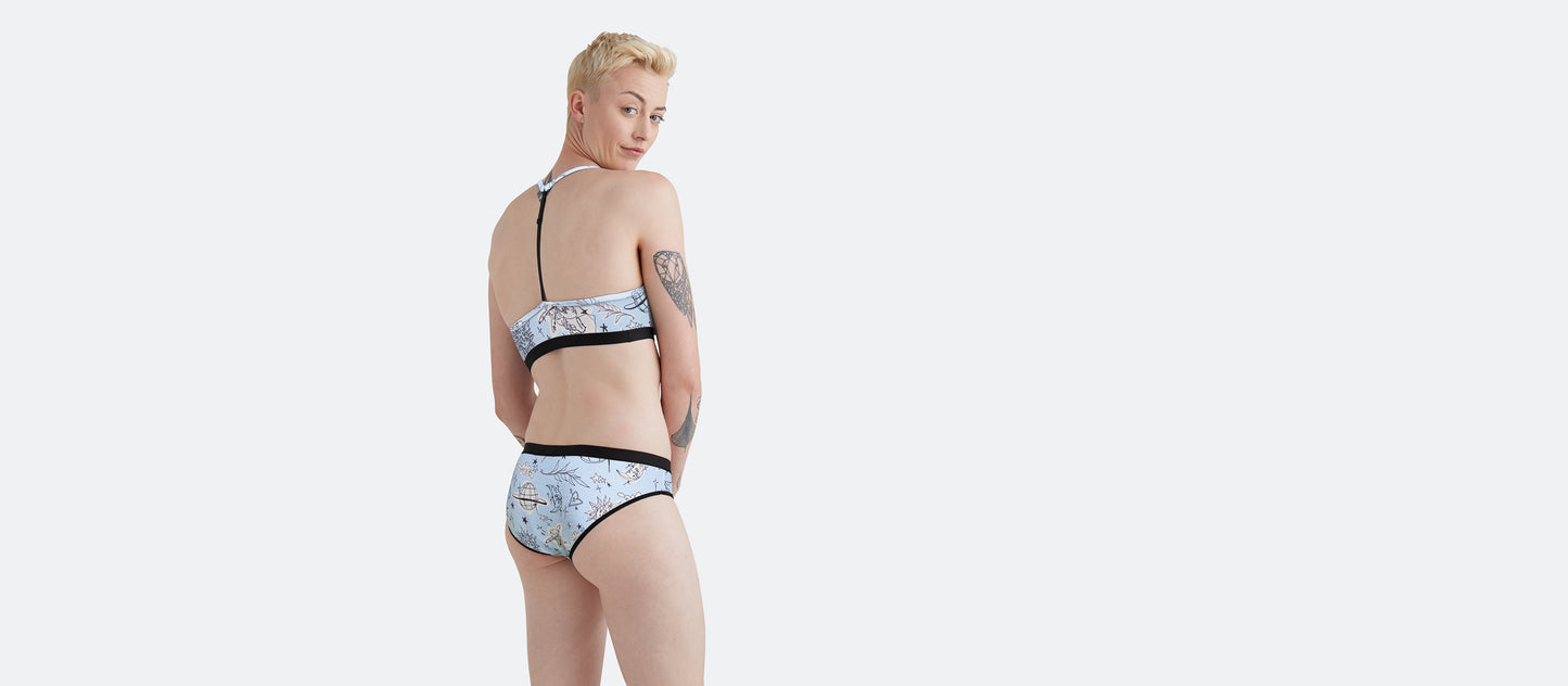 UltraModal™ Core T-Back Bralette | Full Moon by Girl Knew York