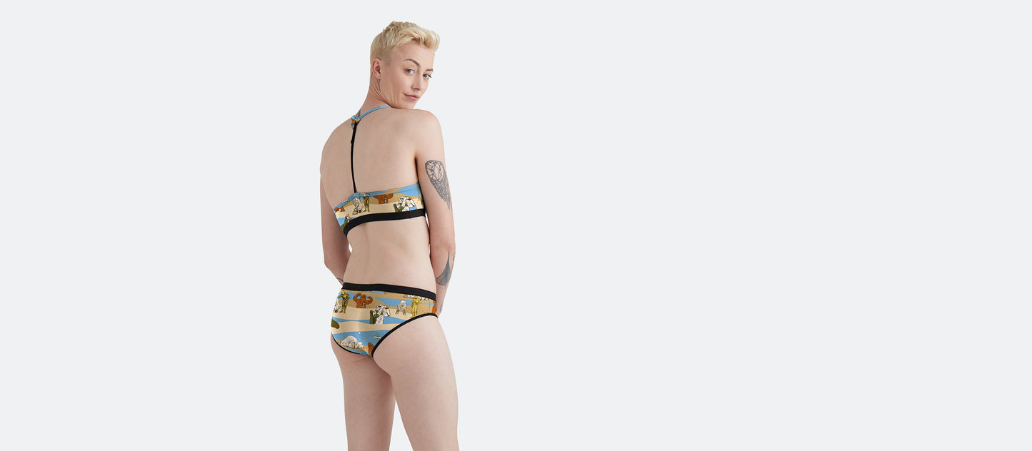 UltraModal™ Core T-Back Bralette | Rebel Squadron