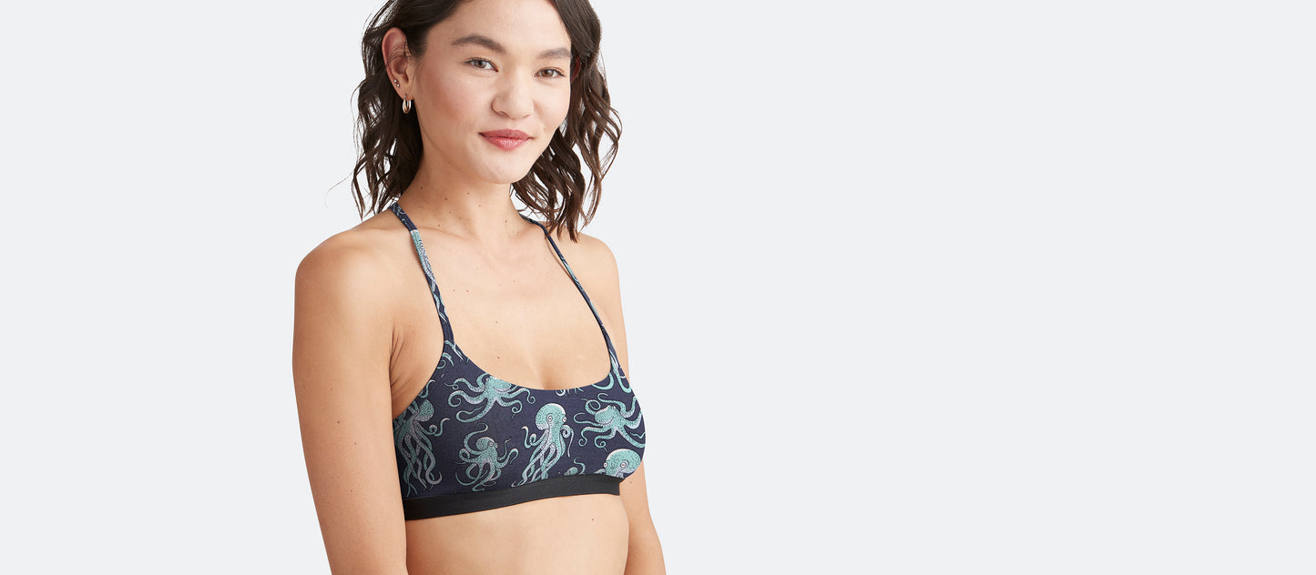 UltraModal™ Core T-Back Bralette | Ink-credible