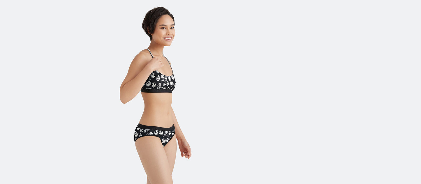 UltraModal™ Core T-Back Bralette | Jack Skellington
