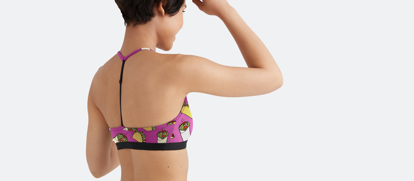 UltraModal™ Core T-Back Bralette | Taco ‘Bout It