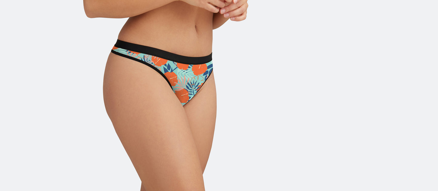 UltraModal™ Core Thong | Red Hibiscus
