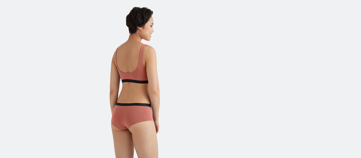 UltraModal™ Core Scoop Bralette | Red Rock