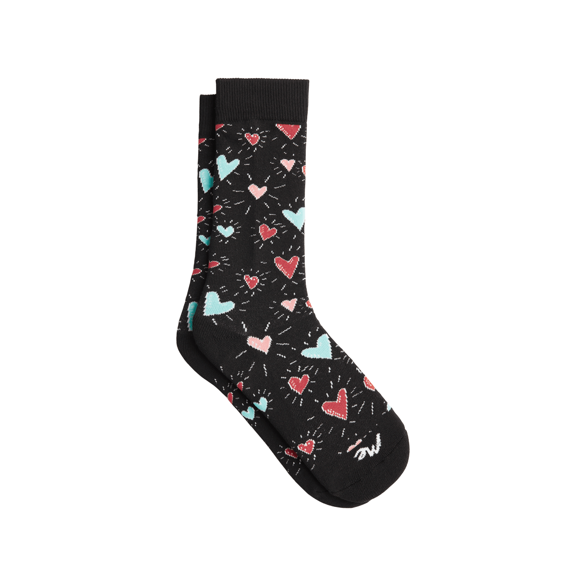 Heritage Crew Sock | Heart Beats