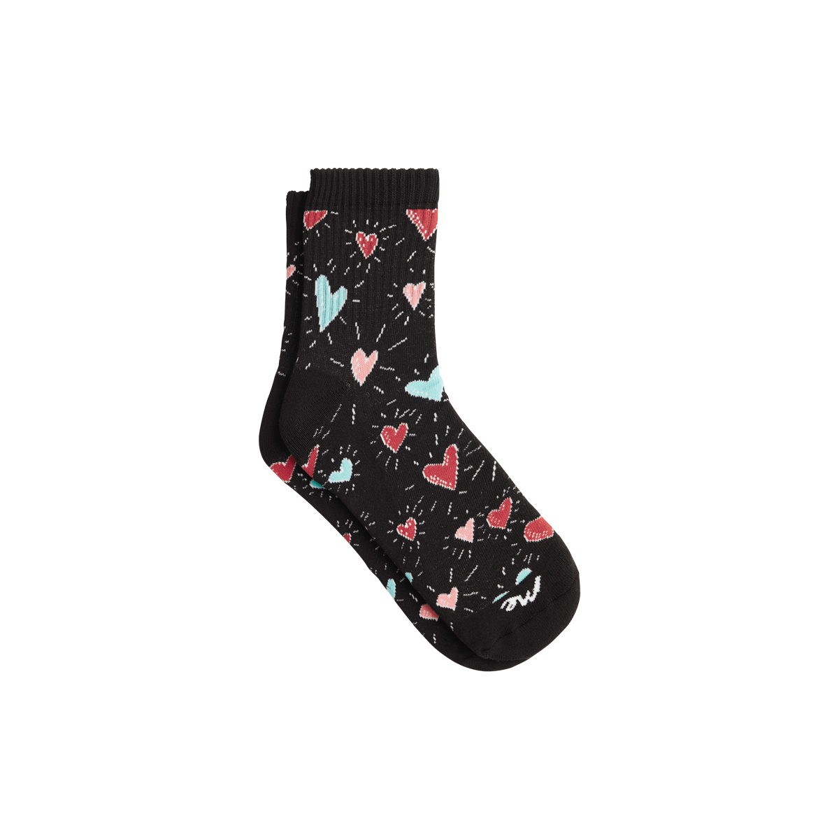 Heritage Quarter Sock | Heart Beats