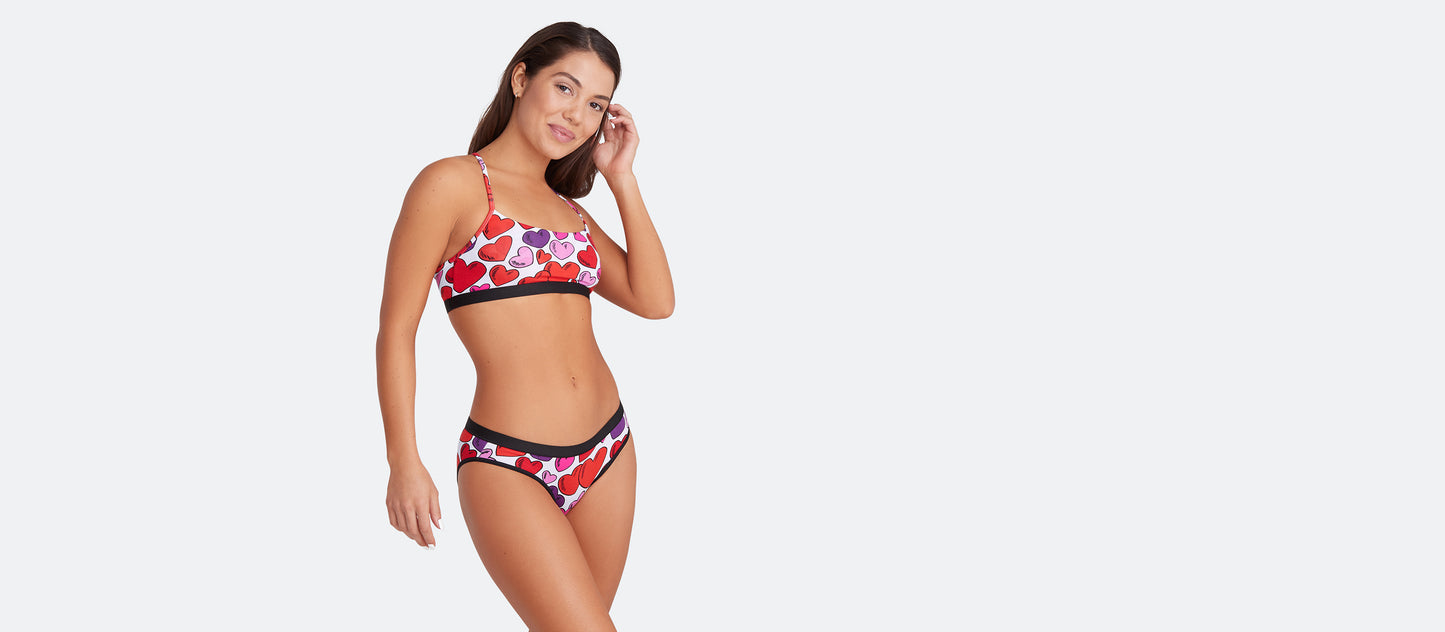 UltraModal™ Core T-Back Bralette | Heart to Heart