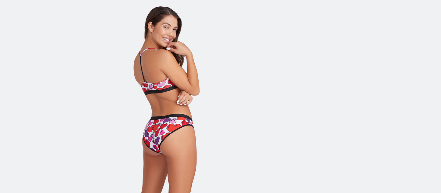 UltraModal™ Core T-Back Bralette | Heart to Heart