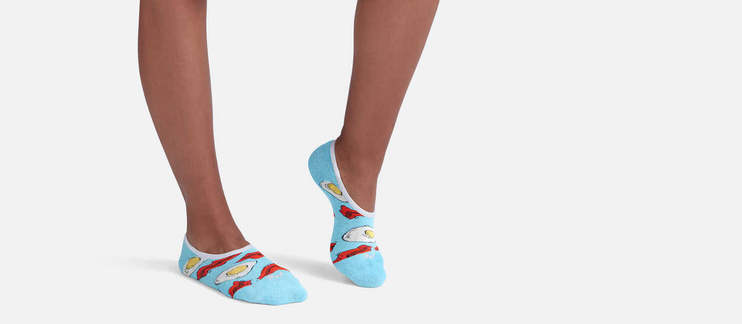 Heritage No Show Sock | Wakey Wakey