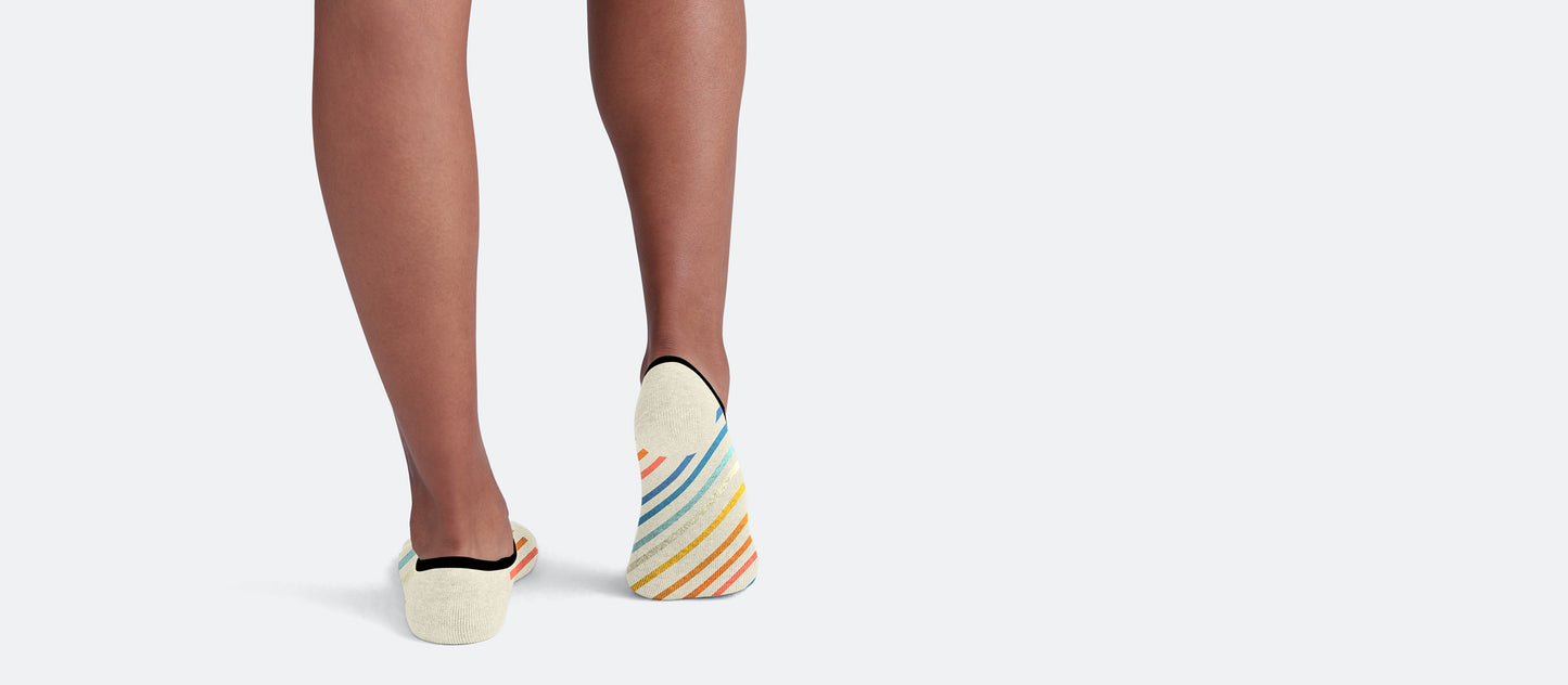 Heritage No Show Sock | Camp Stripe