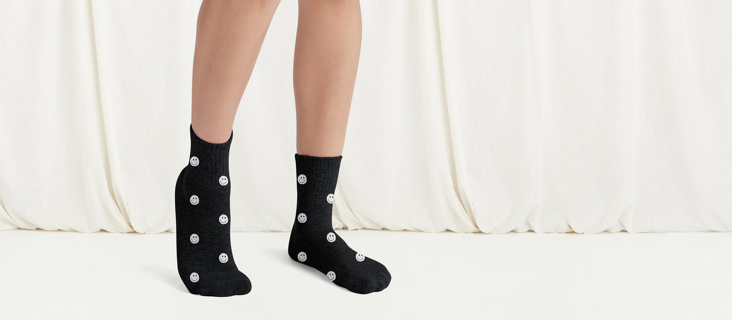 Heritage Quarter Sock | Smileys