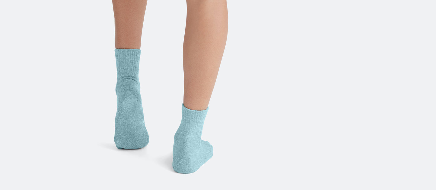 Heritage Quarter Sock | Ice Blue