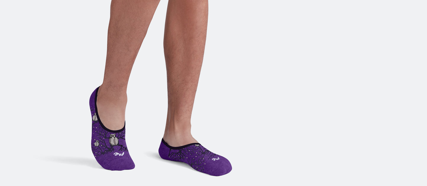 Heritage No Show Sock | Owl Night Long