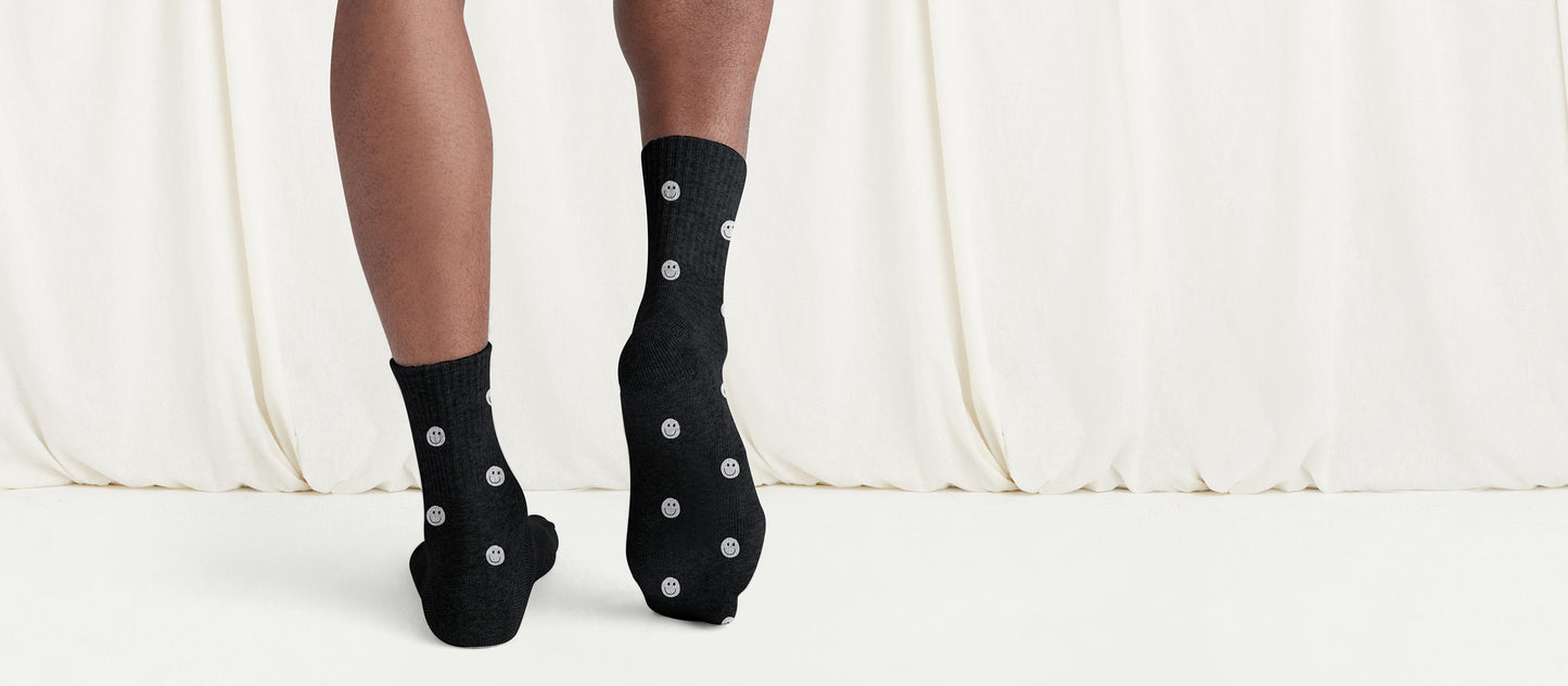 Heritage Quarter Sock | Smileys