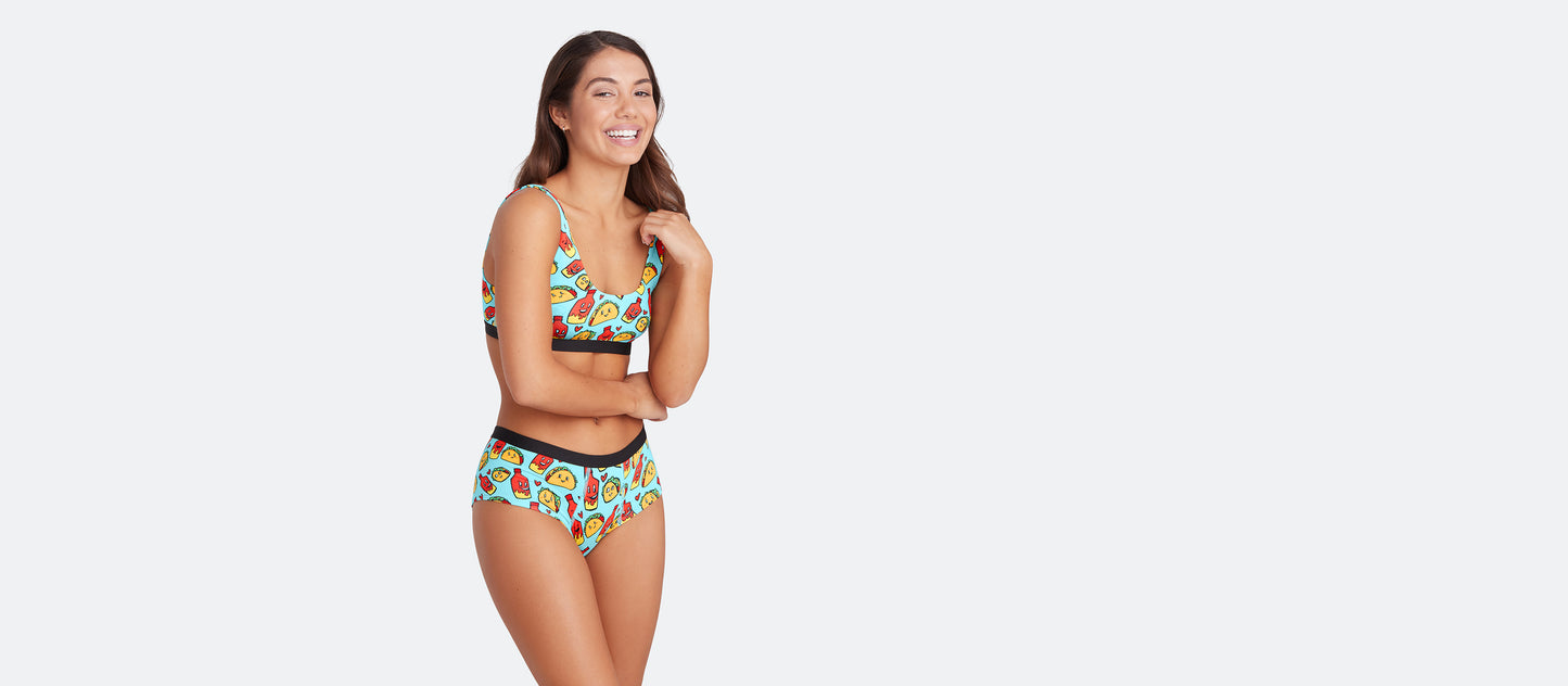 UltraModal™ Core Scoop Bralette | Hot Stuff