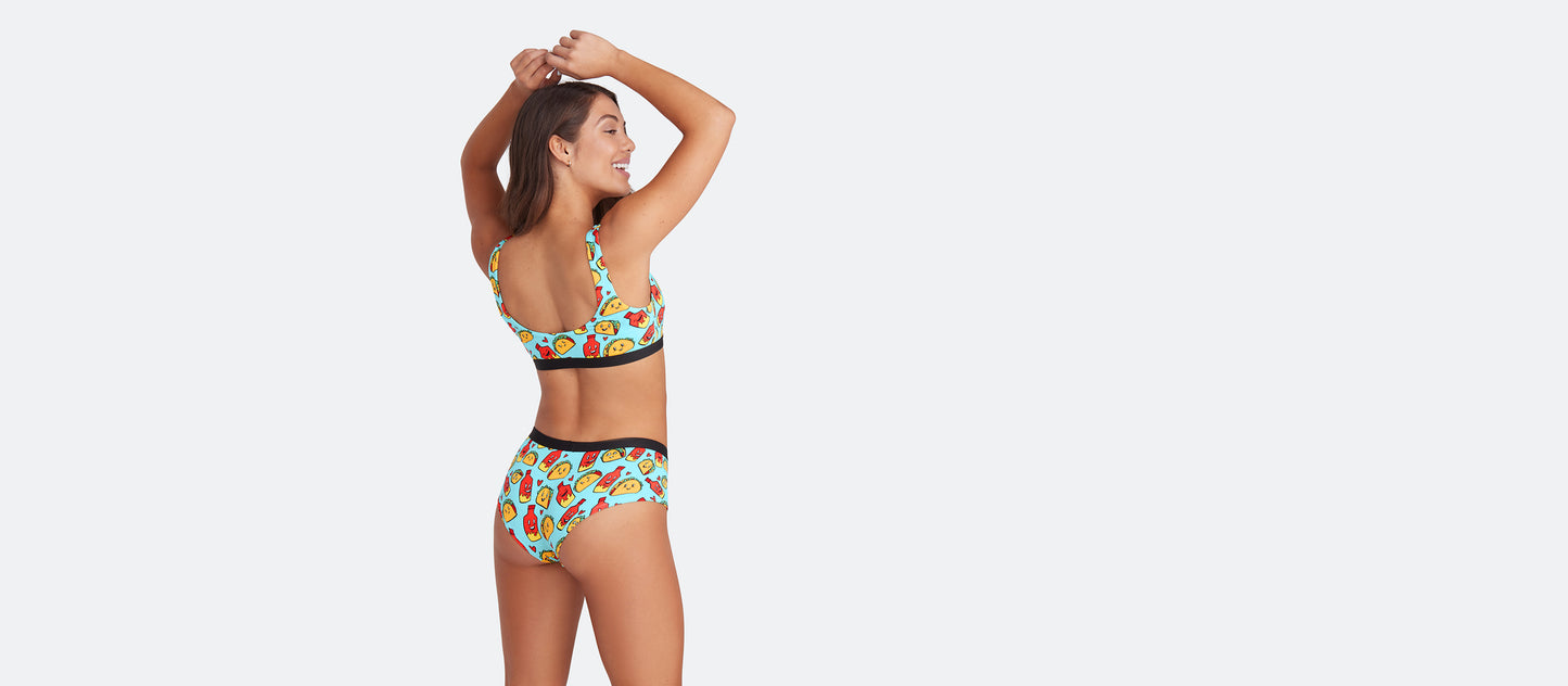 UltraModal™ Core Scoop Bralette | Hot Stuff