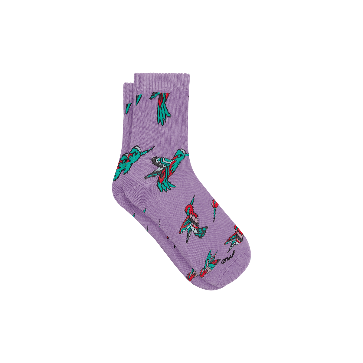 Heritage Quarter Sock | Hummingbirds