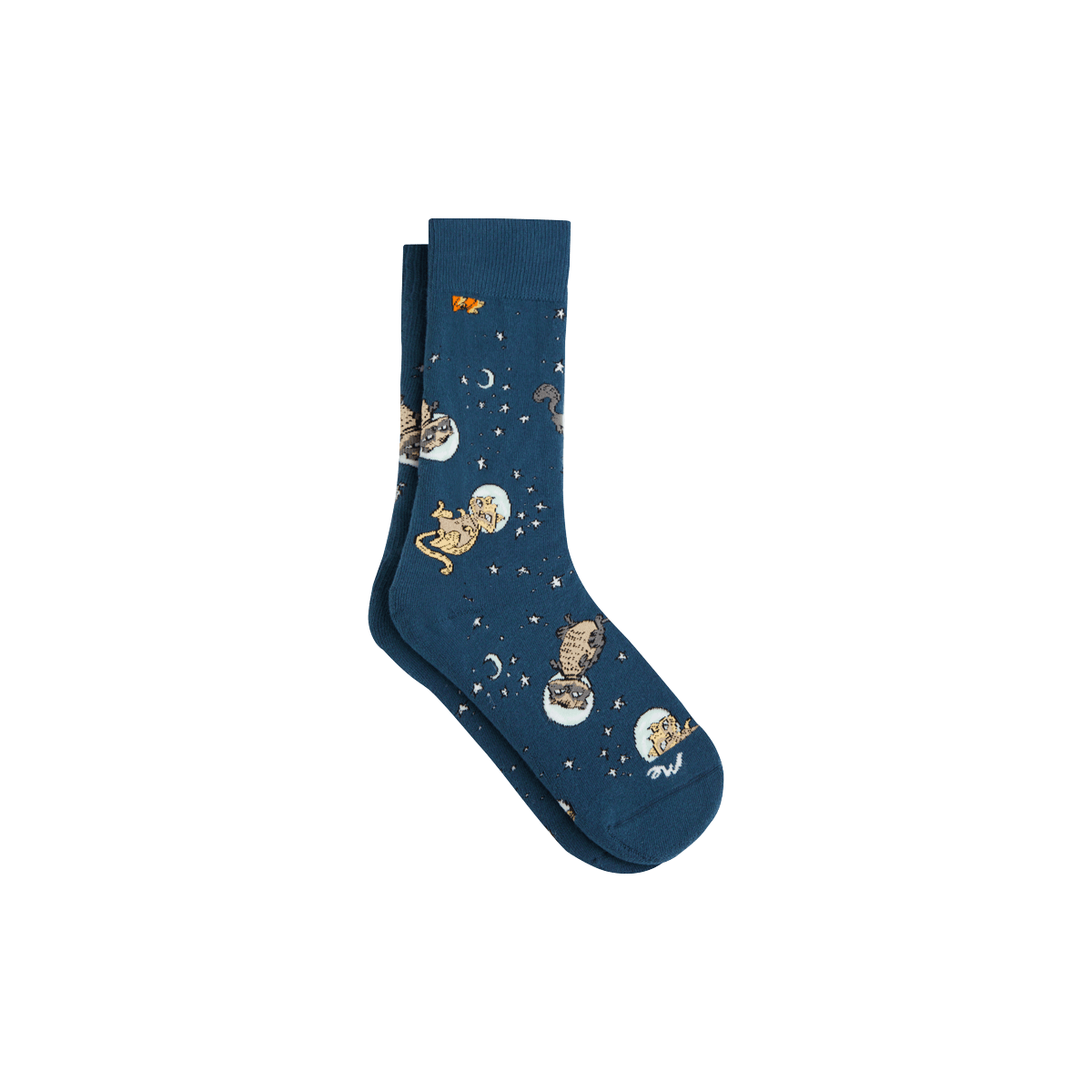 Heritage Crew Sock | Houston, We Have A Purr-oblem