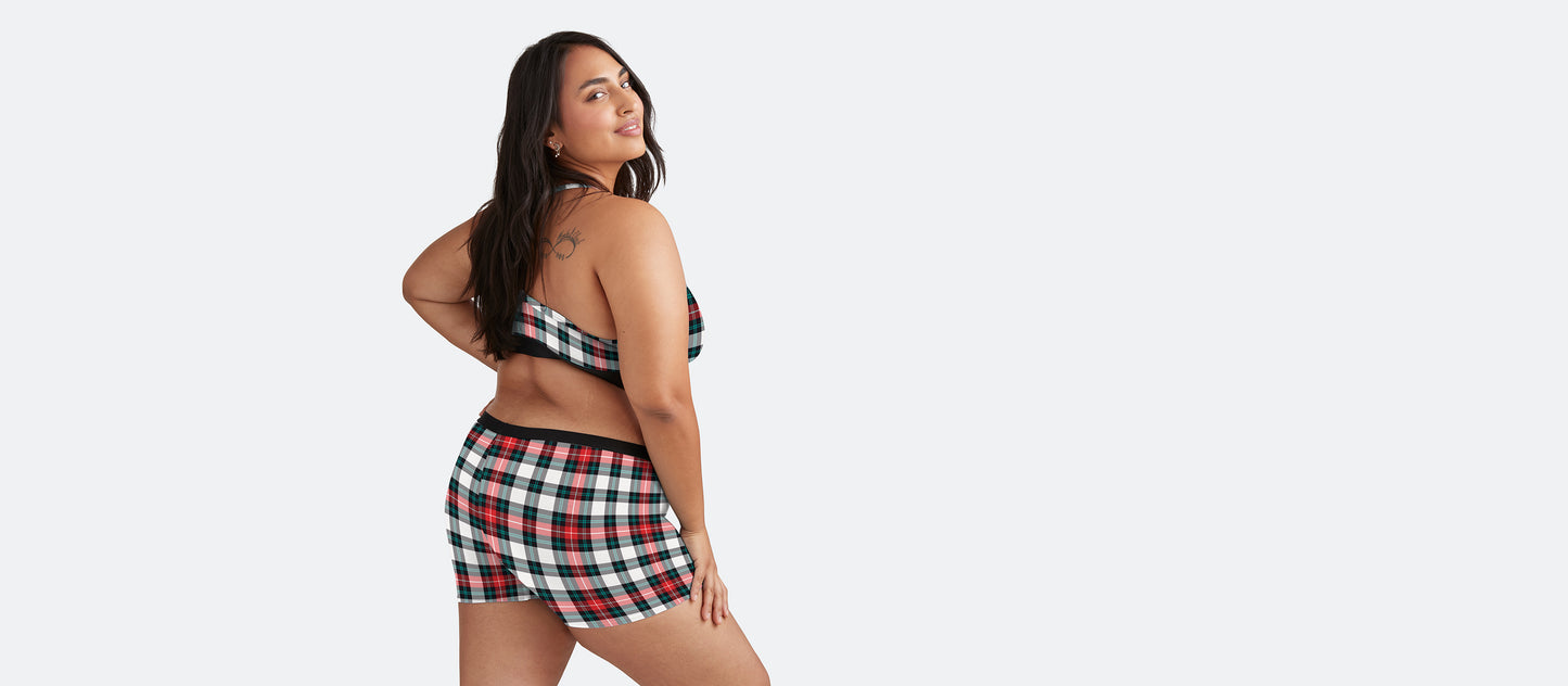 UltraModal™ Core Boyshort | Tartan Plaid