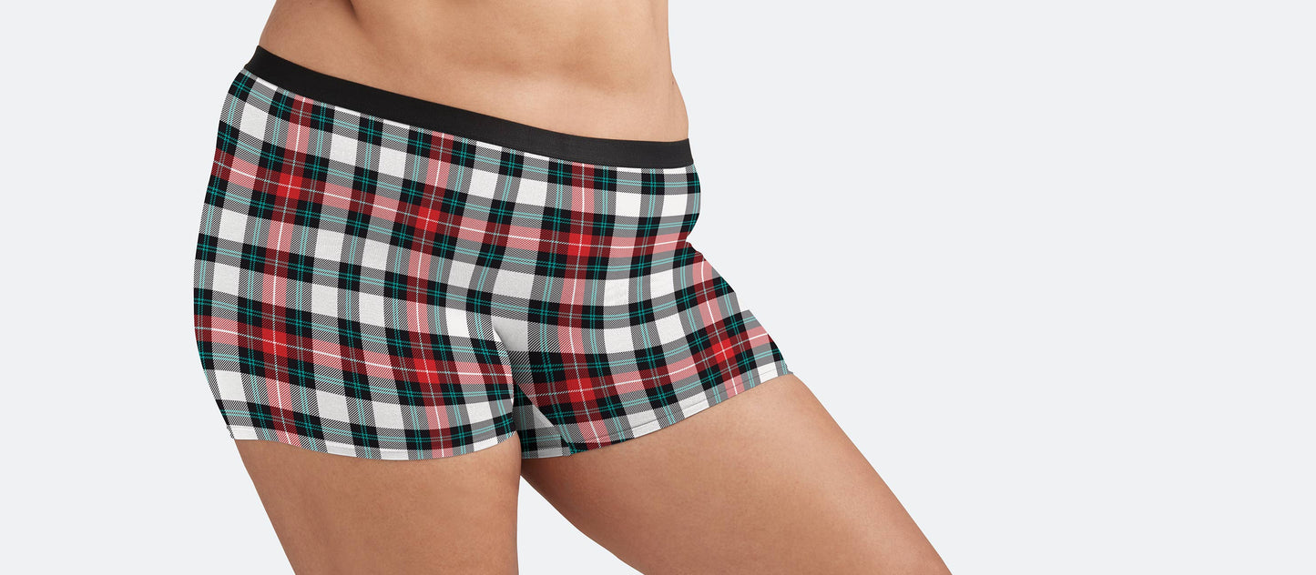 UltraModal™ Core Boyshort | Tartan Plaid