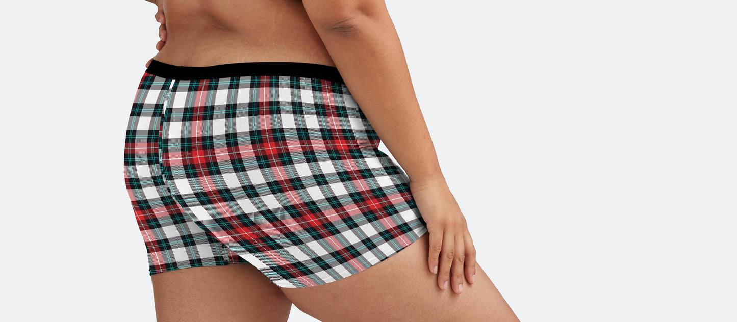 UltraModal™ Core Boyshort | Tartan Plaid