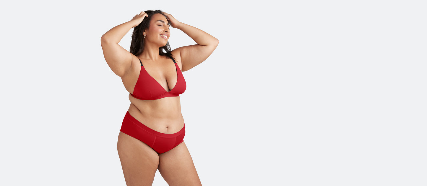 UltraModal™ FeelFree Triangle Bralette | Cranberry